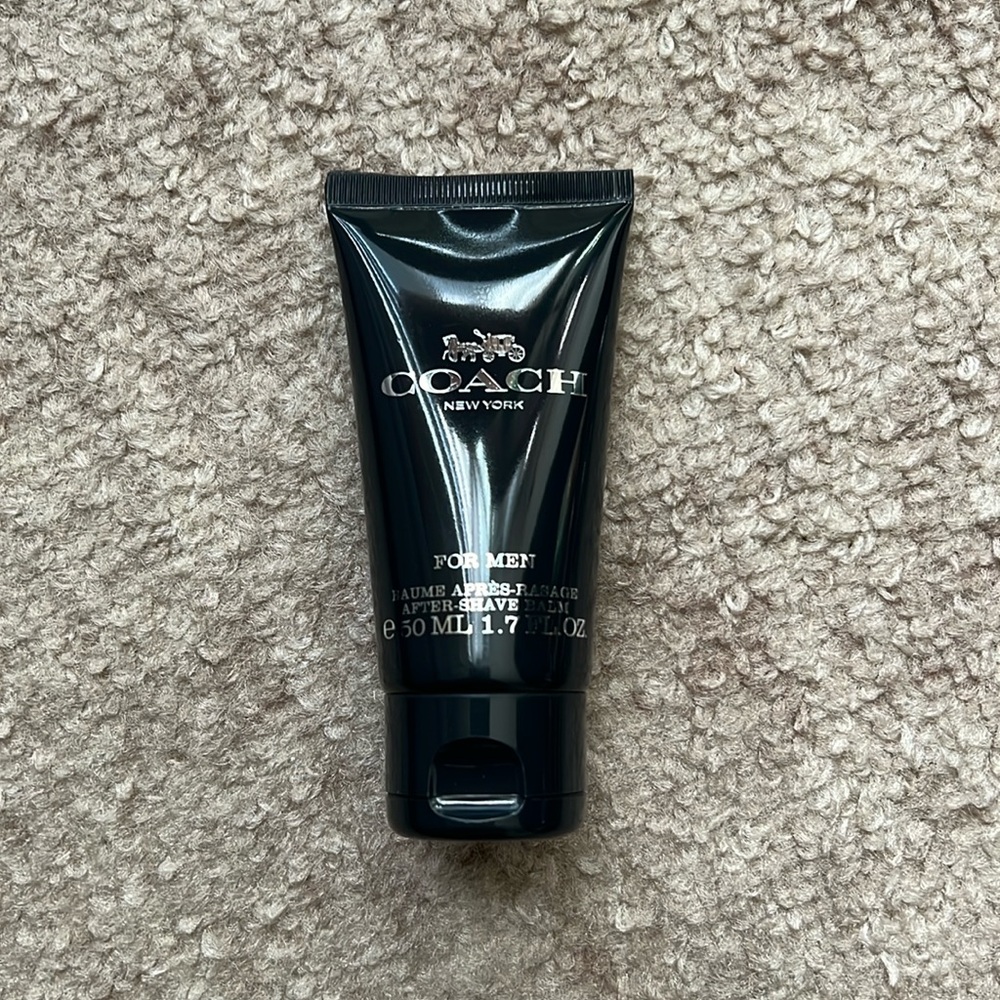 🦋NWT - COACH FOR MEN After-Shave Balm Travel Size